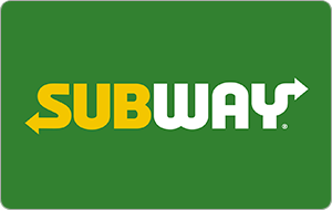 Subway Gift Card