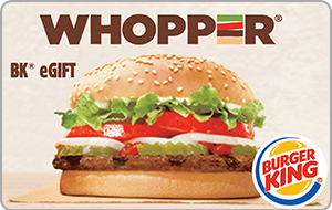 Burger King Gift Card