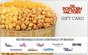 The Popcorn Factory Gift Card