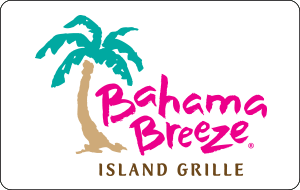 Bahama Breeze Gift Card