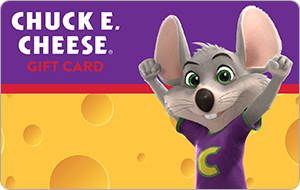 Chuck E. Cheese's® Gift Card